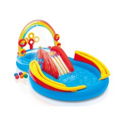 Set de Juego de agua inflable  - Play Center Inflable Rainbow   - 2.97m x 1.93m  i450