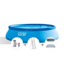Pileta Easy Set + Inflables+ Inflador 457 x 122 cm 25262/1 i450