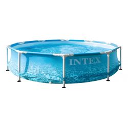 Pileta estructural Redonda Beachside Metal Frame 305 x 76 CM  28206  27467/8 i450