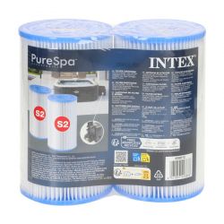 Cartucho Filtrante Para Spa INTEX S2 Pack 2 Pcs 27795/8 i450