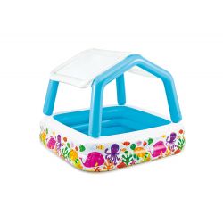 Pileta Inflable Techo Desmontable 280 Lt 157 x 157 x 122 cm 21583/3 i450