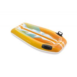 Colchoneta Inflable Barrenador con Agarraderas Naranja 22698/1 i450