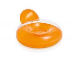 Colchoneta Inflable Pillow Back Lounge Naranja 22710/2 i450