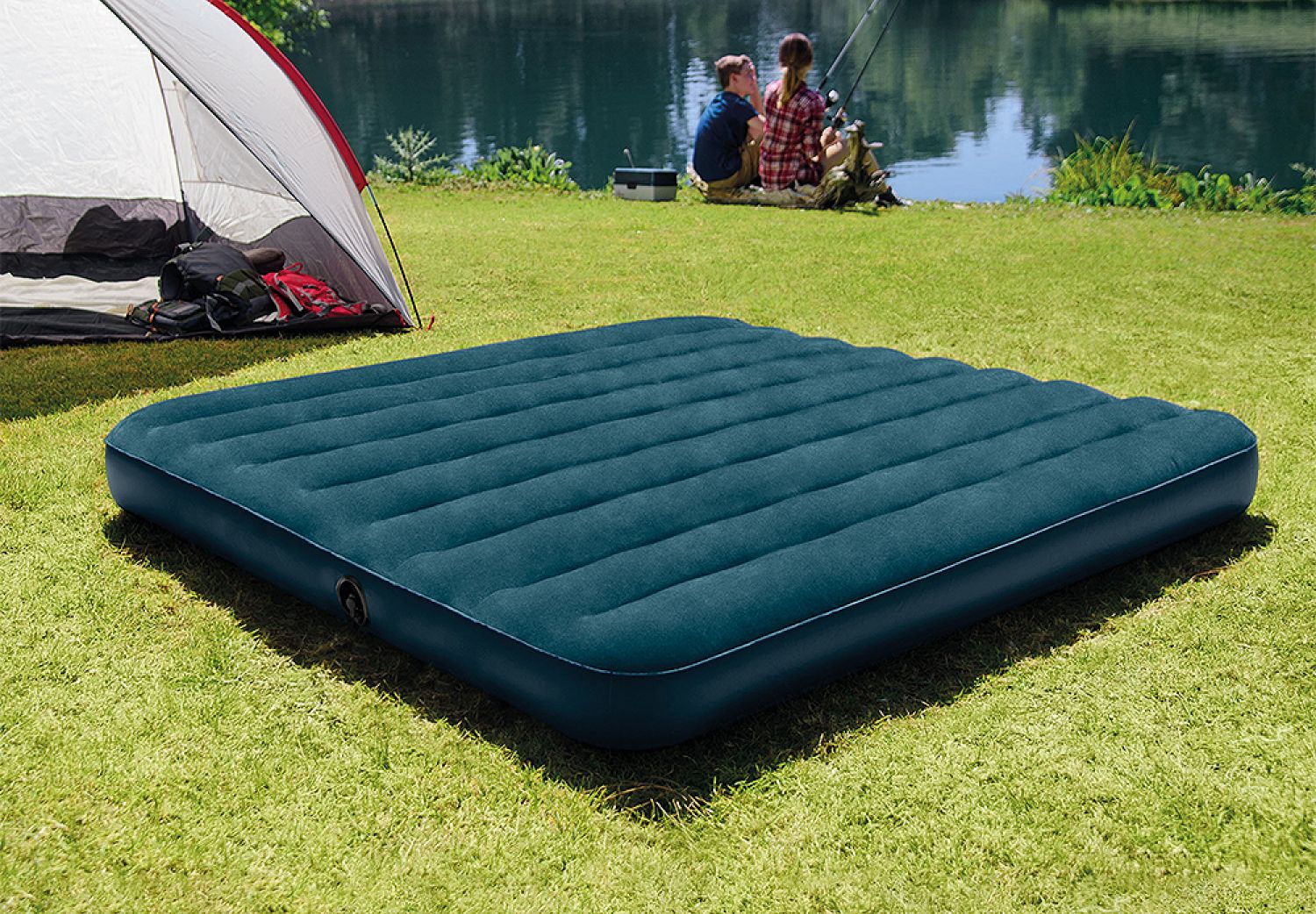 Colchón Inflable Dura-Beam 150 x 203 x 25 cm 24748/9