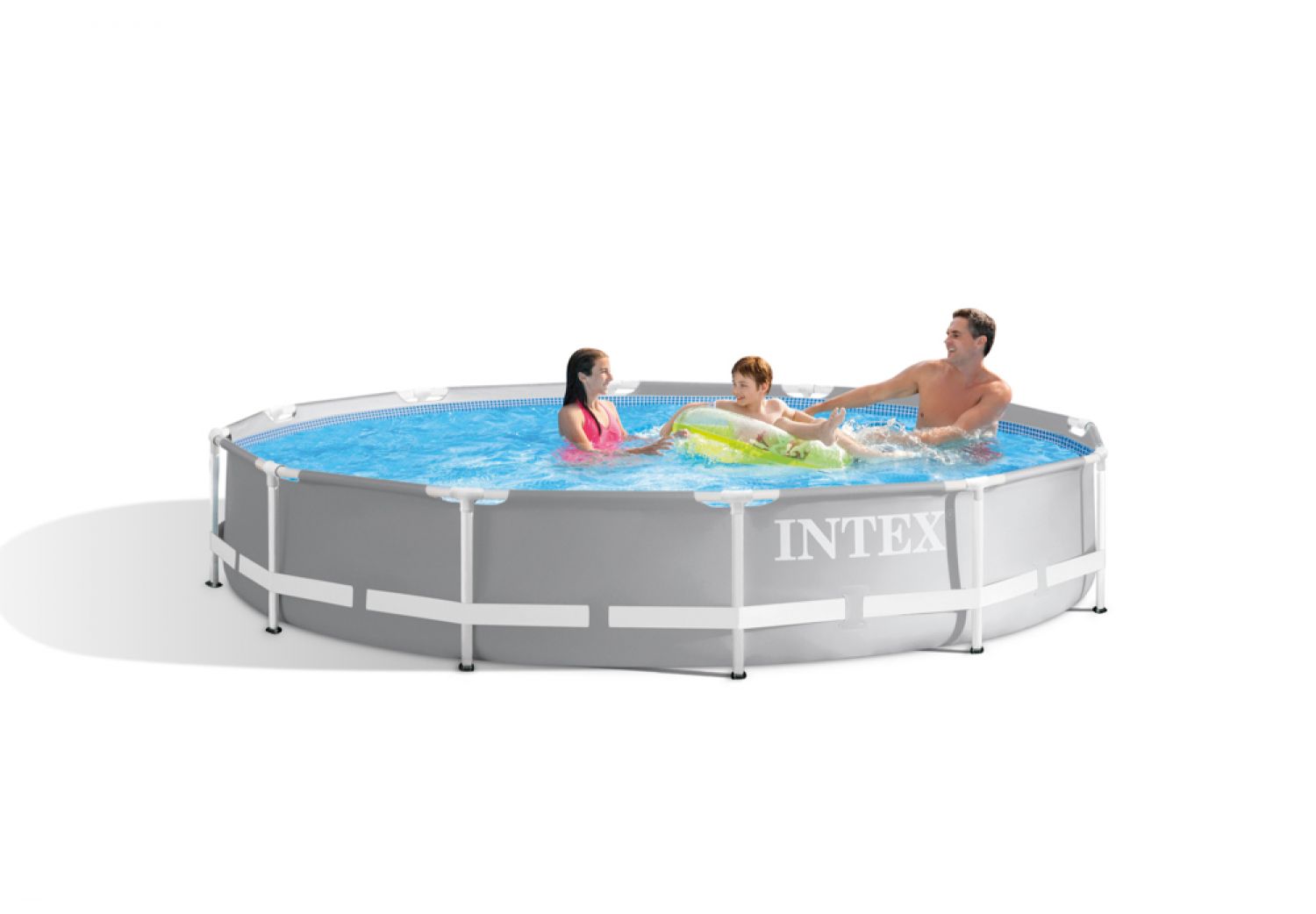 Pileta Estructural Redonda Intex Prism Frame Premium 366 X 76 Cm 25633/5