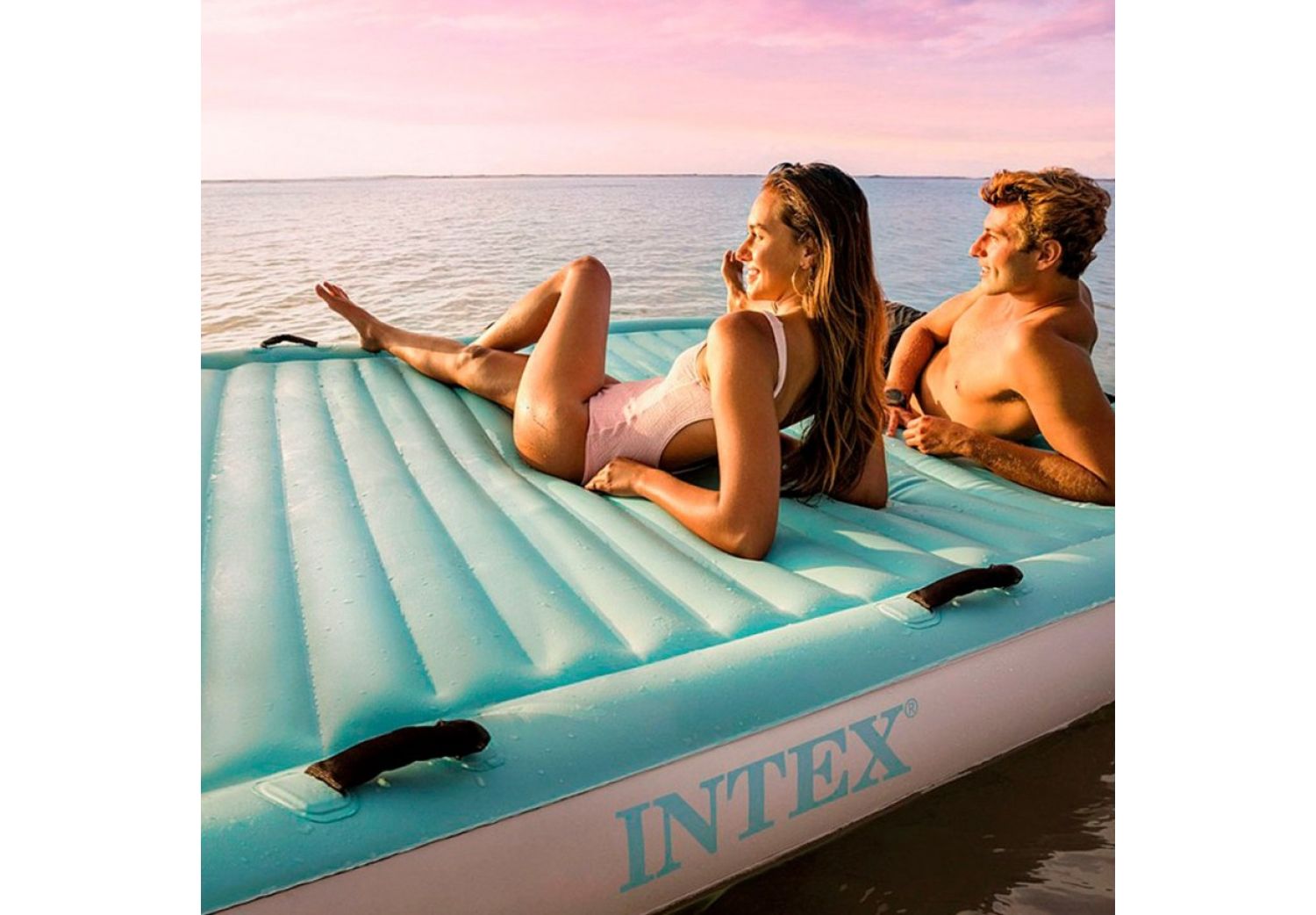 Colchoneta para agua INTEX  310 X 183 X 18 CM 26577/7