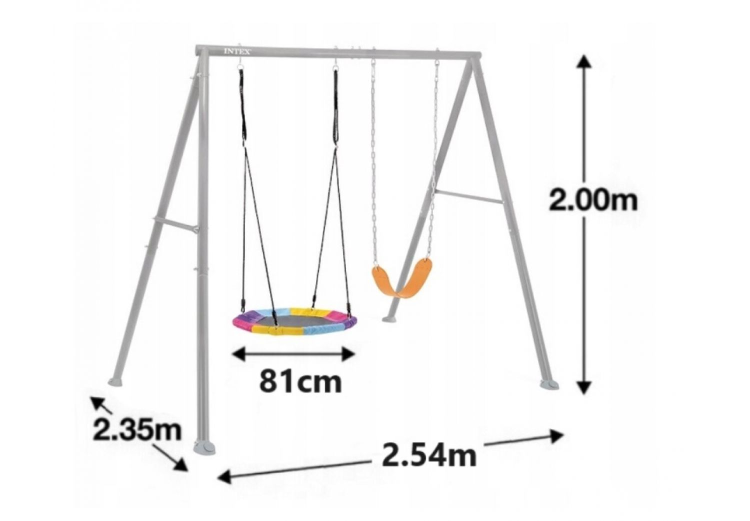 Juego de Plaza Hamaca y Mecedora 26745/6