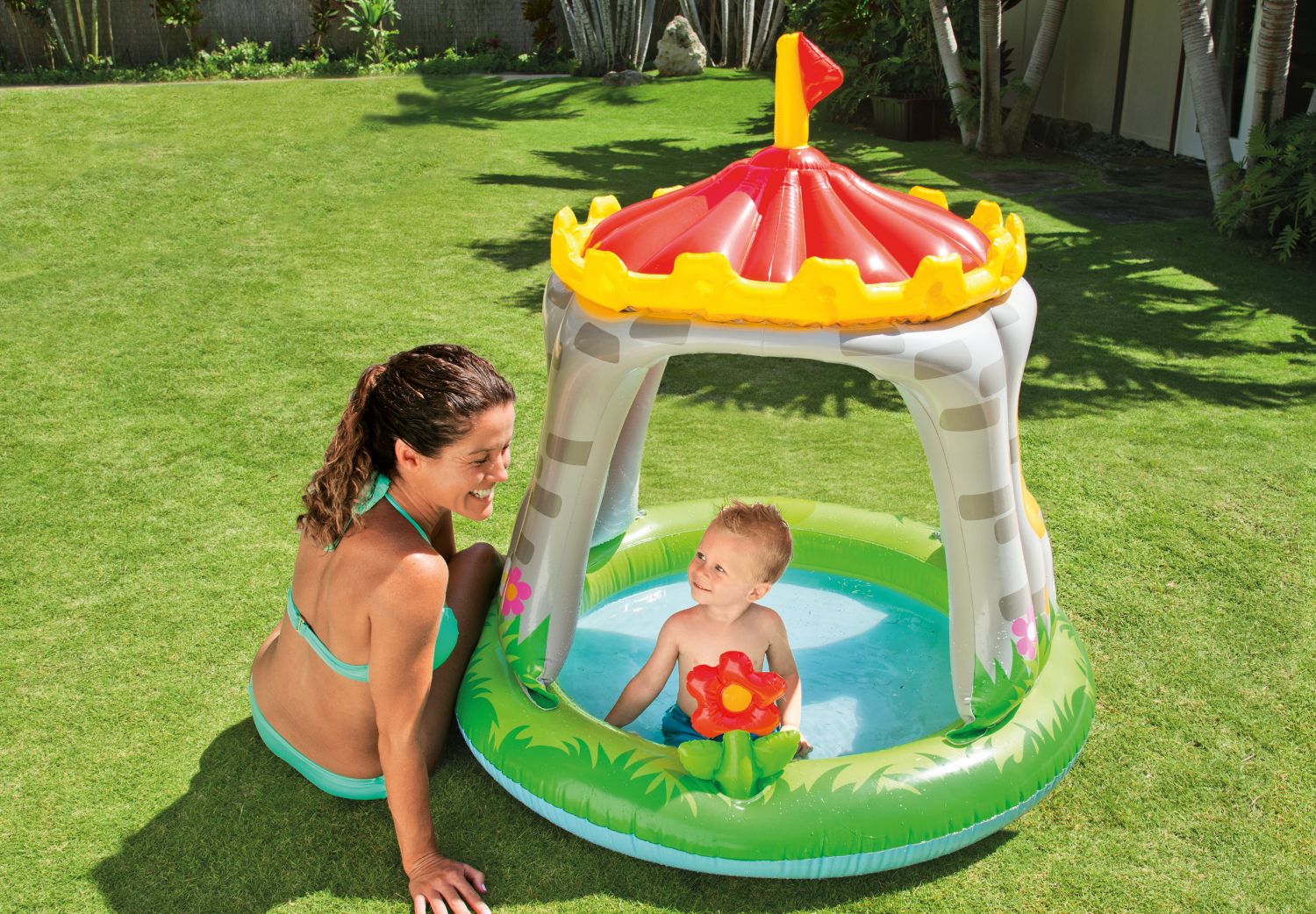 Pileta Infantil Castillo Royal 68 Lt 122 x 122 cm 22755/5