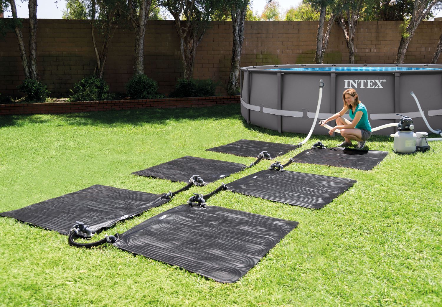Manta Solar para Climatizar + Termómetro Flotante 24430/3