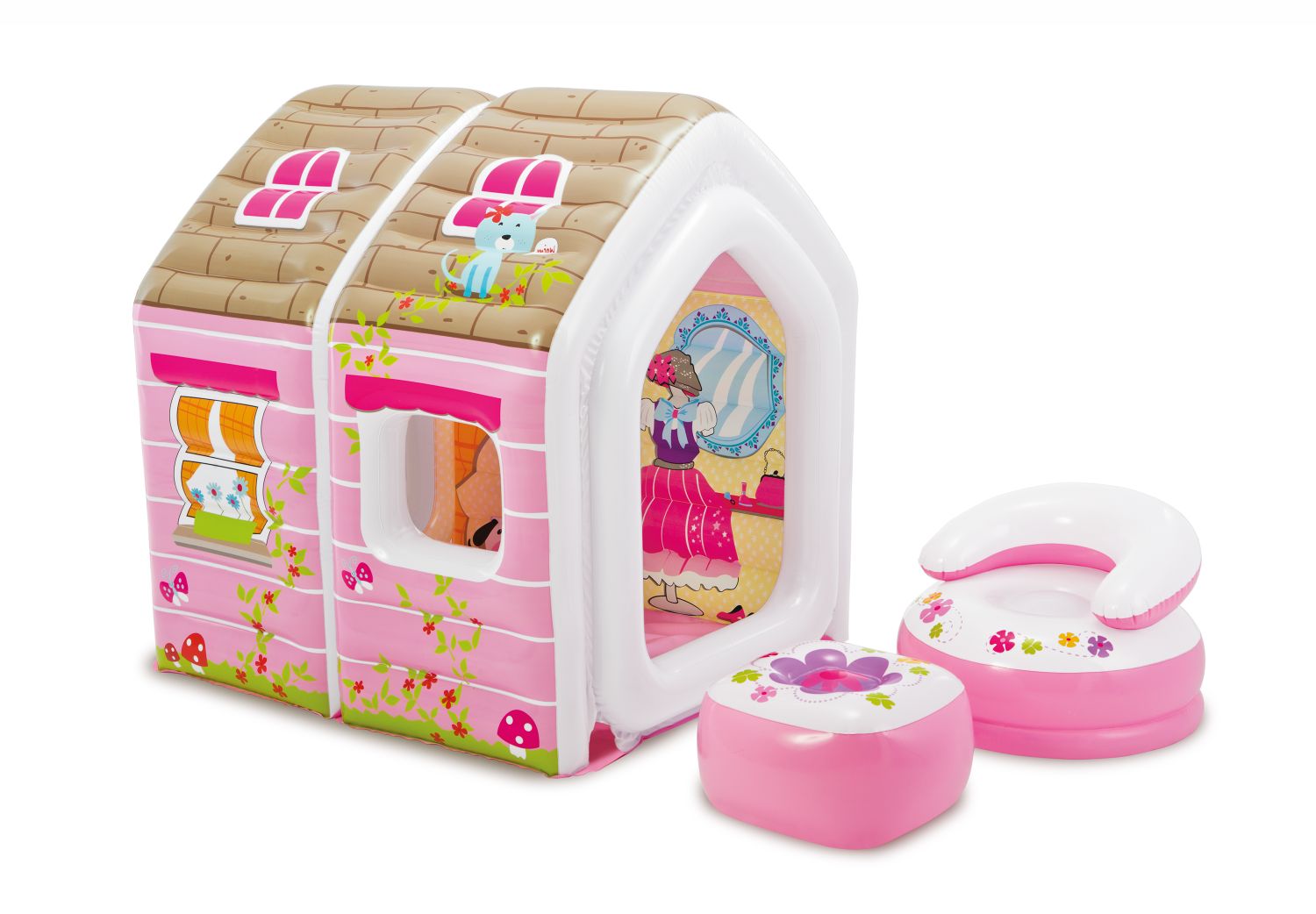 Casita Inflable Princesa 124 x 109 x 122 23264/5