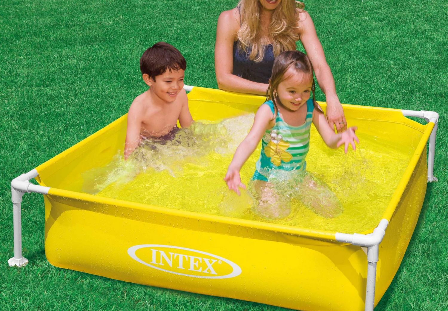 Pileta De Lona Mini 637 Lt 122 x 122 x 30 cm 21587/9