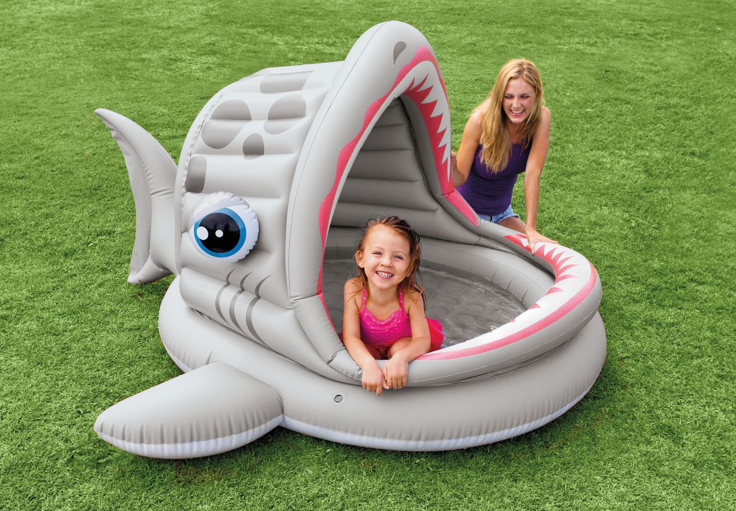 Pileta Infantil Tiburón 121 Lt 201 x 198 x 109 cm 22716/6