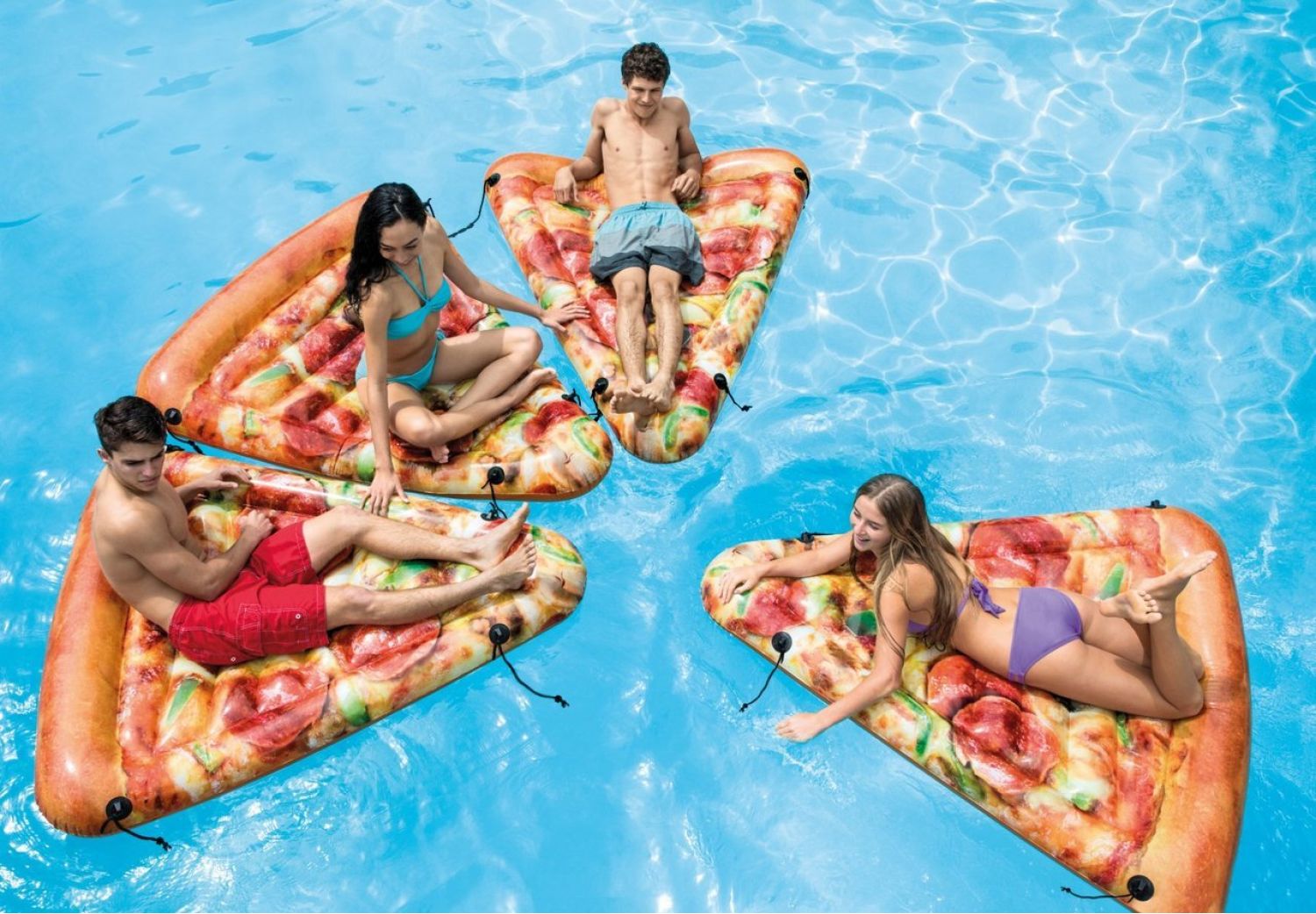 Colchoneta Inflable Pizza 23816/2