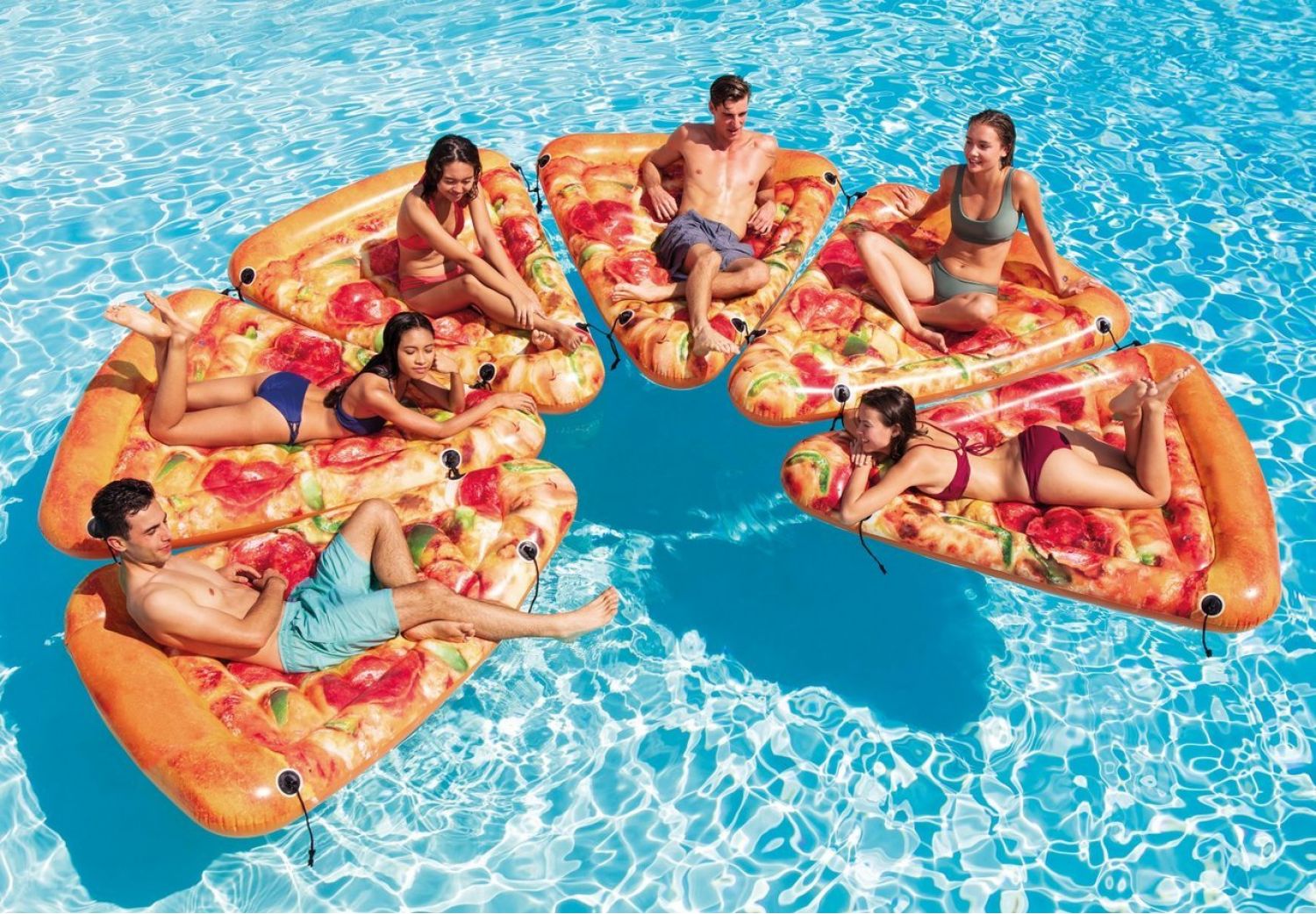 Colchoneta Inflable Pizza 23816/2
