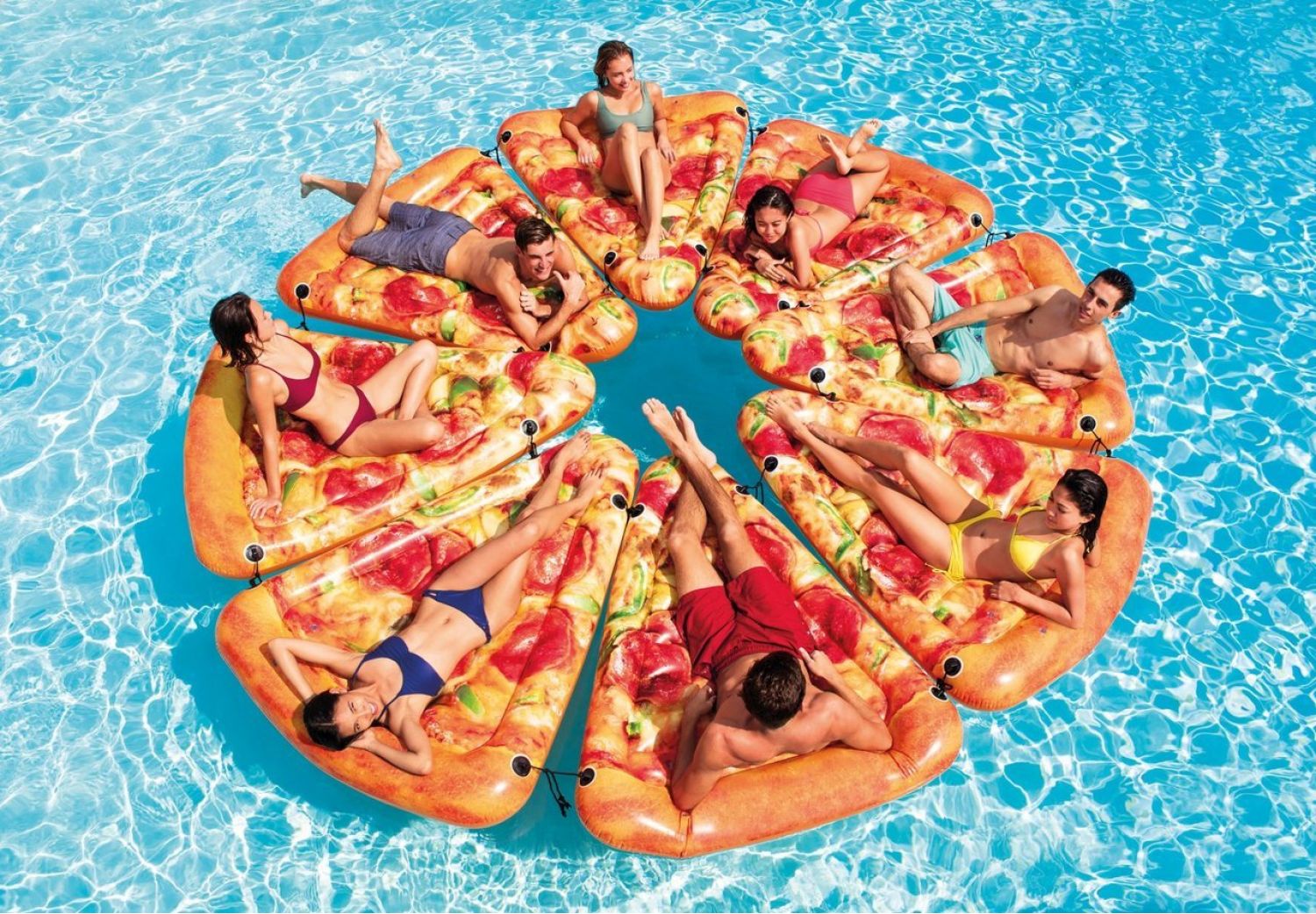 Colchoneta Inflable Pizza 23816/2
